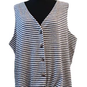 Old Navy Buttoned/Tit Tank Top Blouse